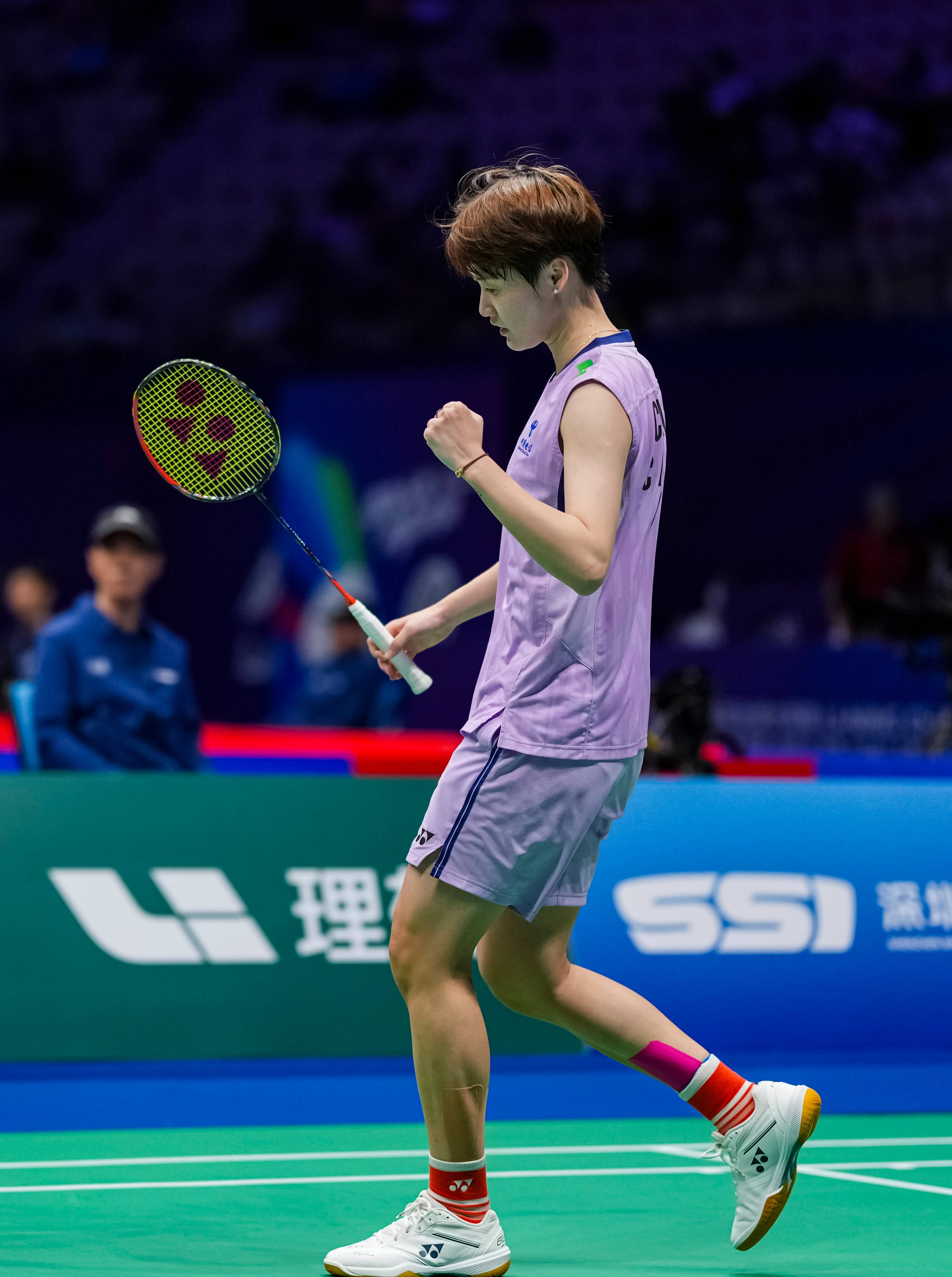 中国队险胜德国队，陈雨菲刷新纪录